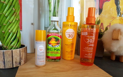 Mes produits solaires de l’été 2017