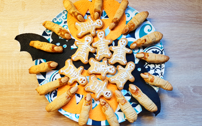 RECETTE HALLOWEEN : Petits Squelettes et Dedos de Bruja