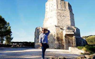 NIMES : Petite balade dans les Jardins de la Fontaine