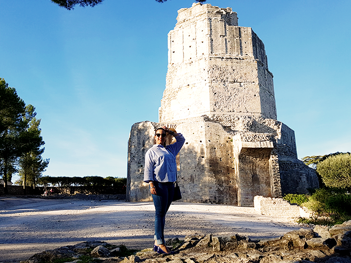 NIMES : Petite balade dans les Jardins de la Fontaine