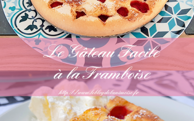 RECETTE : Le Gâteau Facile à la Framboise