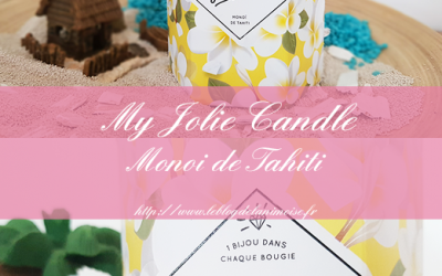 My Jolie Candle s’invite à la maison pour l’été