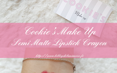 JE TESTE : Cookies Make Up