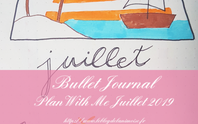 BULLET JOURNAL : Plan With Me Juillet