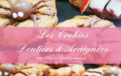 Recette Halloween : Les Cookies Dentiers et Araignées