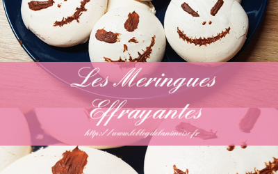 Recette Halloween : Les Meringues Effrayantes