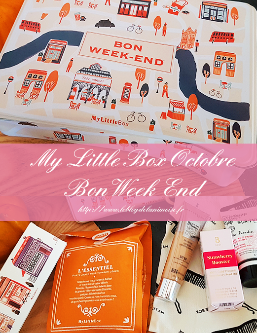 My Little Box Octobre 2019 : Bon Week End