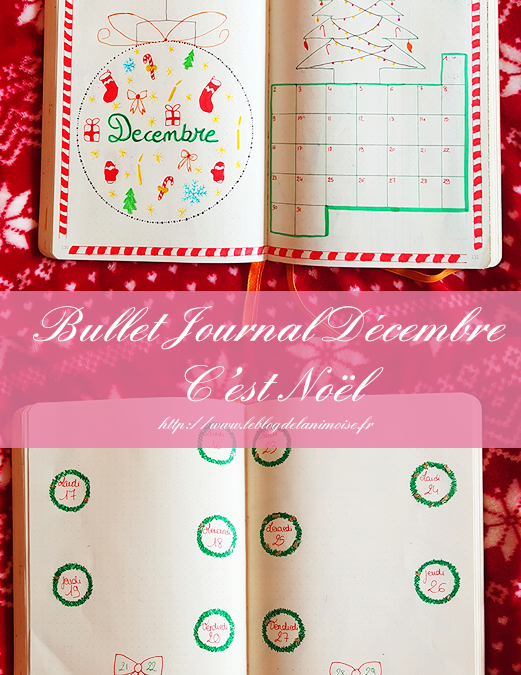 Bullet Journal Décembre 2019 : C’est Noël