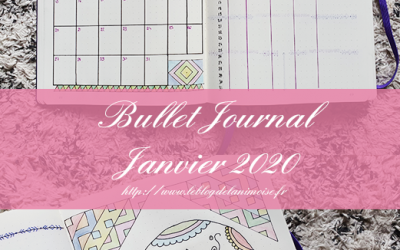 Bullet Journal : Janvier 2020