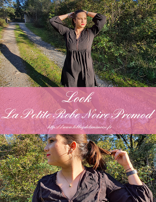 Look : La Petite Robe Noire de Promod