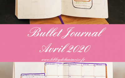 Bullet Journal : Avril 2020