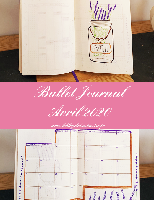 Bullet Journal : Avril 2020