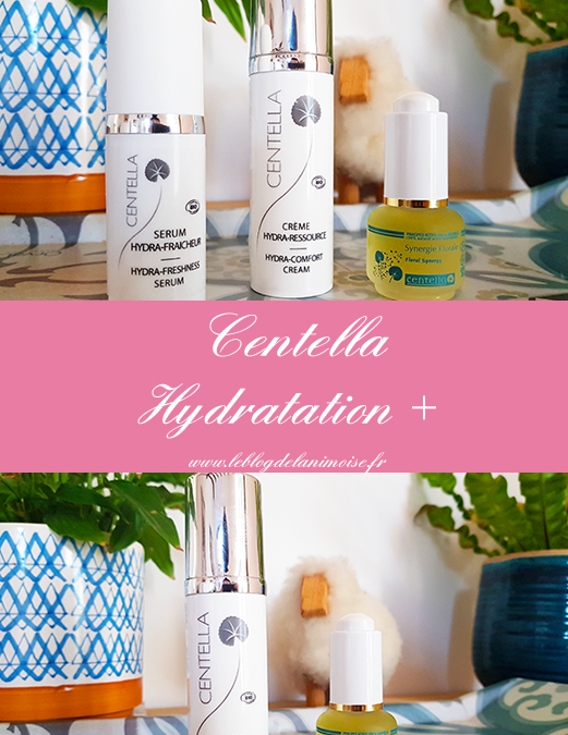 J’ai testé la gamme Hydration + de Centella