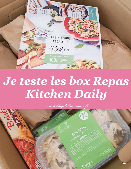 Je teste les box repas Kitchendaily