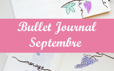 Bullet Journal : Septembre 2020