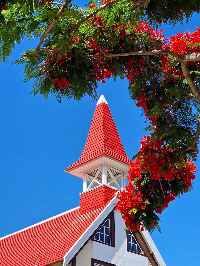 Le Nord de l'Île Maurice - Cap Malheureux - Eglise 1